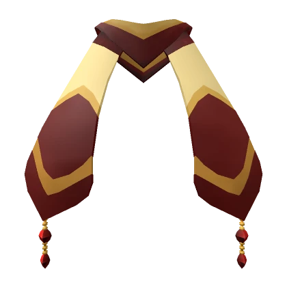 Royal Ruby Split Cape