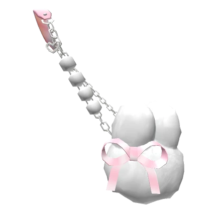 Bunny Chain Shoulder Bag (pink)