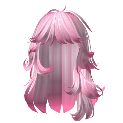 Cute Wavy Flowy Hair - Pink Ombre