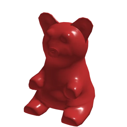 (GIANT) Gummy Bear Red Full Suit Costume