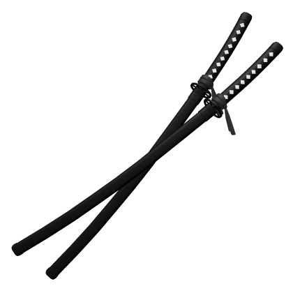 Sheathed Katana Set [Back]