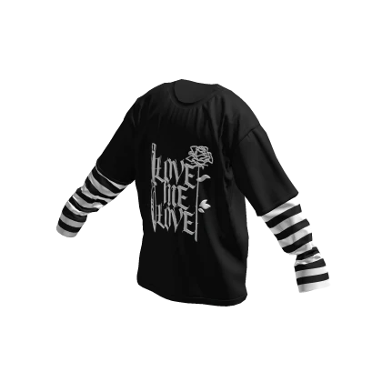 Goth Layered Shirt