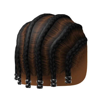 Male Cornrows with Beads