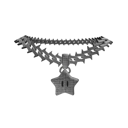 Spiked Iced Out Star Chain [1.0]