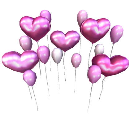 BerryBox Febr '24 Valentines Heart Balloons Pink