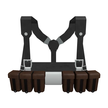 K98K Webbing Rifle Pouches Y-Strap German WW2