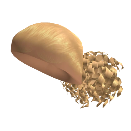 Curly Ponytail Blonde