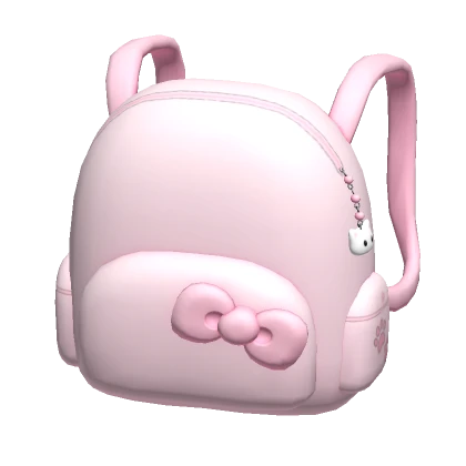 ♡ kitty charm backpack