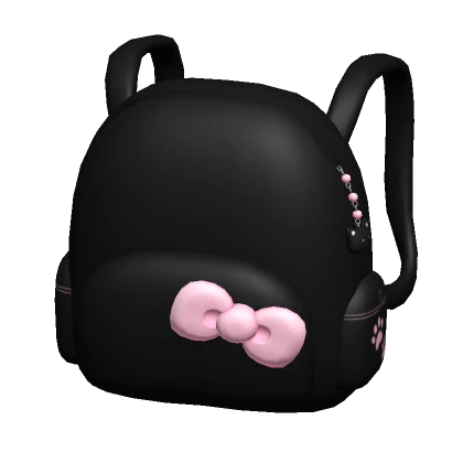 ♡ kitty charm backpack