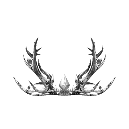  Antler Crown of Snowy Woodlands