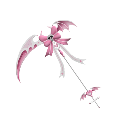 Kawaii Vampire Scythe Pink V2