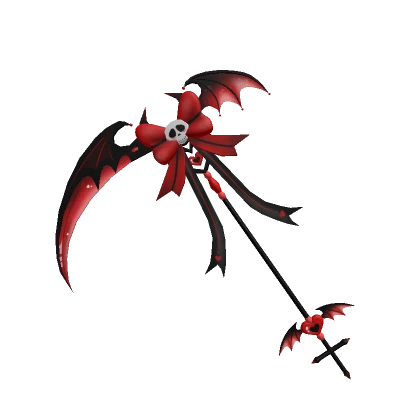 Kawaii Vampire Scythe Red