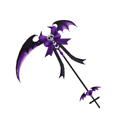 Kawaii Vampire Scythe Purple