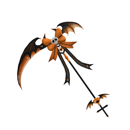 Kawaii Vampire Scythe Orange