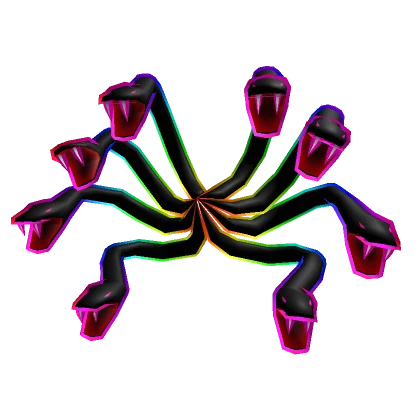 Demonic Snakes Cartoony Rainbow