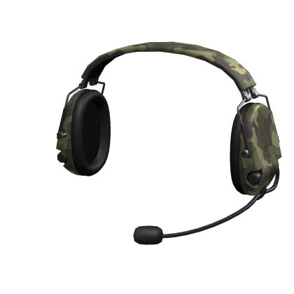 Camo Tactical Headset