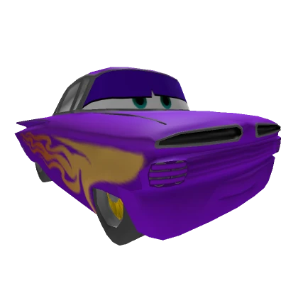 Purple Race Car