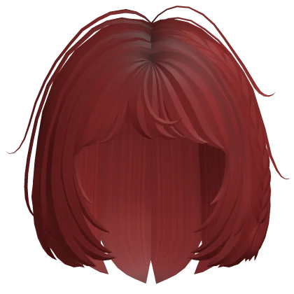 Red Bob Hair w/ Braid