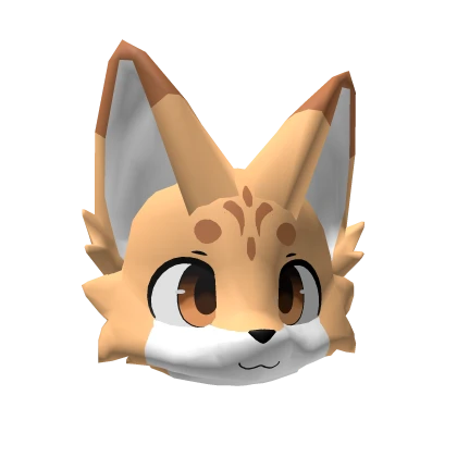 Happy Kemono Fennec Fox (Colored Eyes)