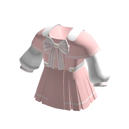 🍀Chibi Doll Sailor Dress (Pink)