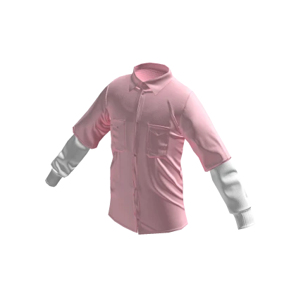 Pink Layered Shirt