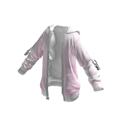 Double Sleeved Hoodie Pink Sugar