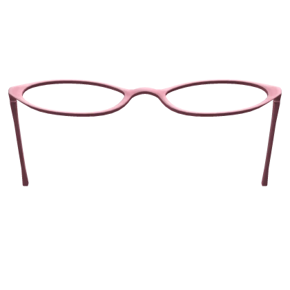 2000's Grunge Raised Glasses in Pink