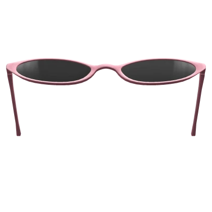 2000's Grunge Raised Sunglasses in Pink