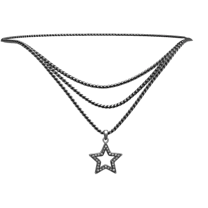 Studded Star Pendant