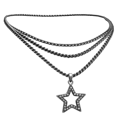 [3.0 version] Studded Star Pendant