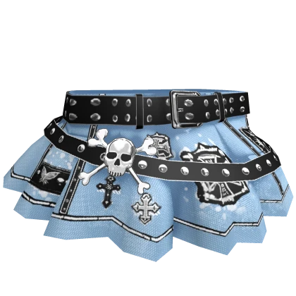 3.0 Punk Princess Skirt Blue