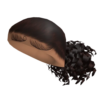 Curly Ponytail Brown