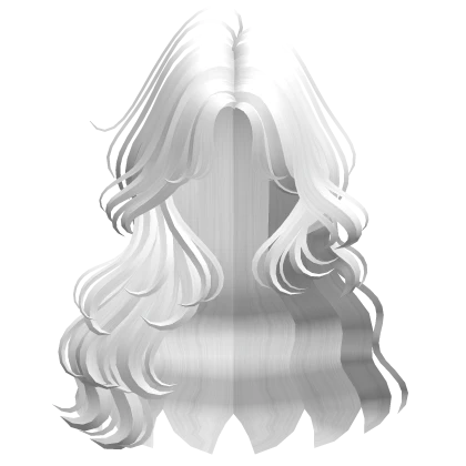 Soft Fairy Waves Hair (White)