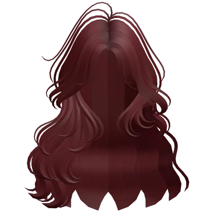 Soft Fairy Waves Hair (Dark Red)