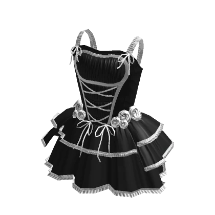 Mini Corset Dress - Black