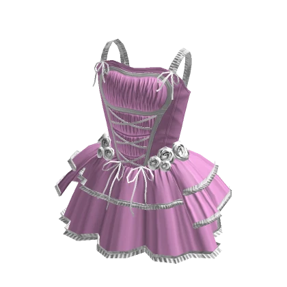 Mini Corset Dress - Pink