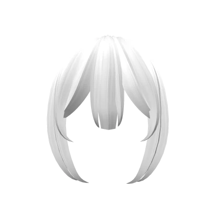 Anime Sweet Princess Bangs - White