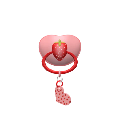 Strawberry Pacifier