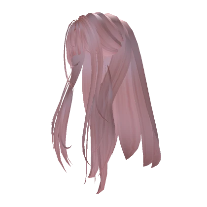 Long Pink Zero Two Hair 