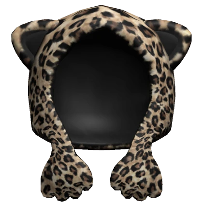 Cute Leopard Paw Hat (light)