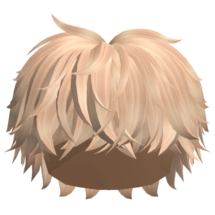 Fluffy Messy Cool Boy Hair (Blonde)