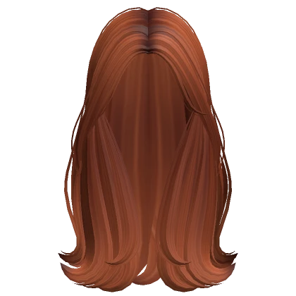 Long Layered Messy Butterfly Cut (Ginger)