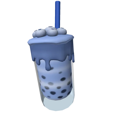 Blueberry Bubble Tea - Cafe Mimi