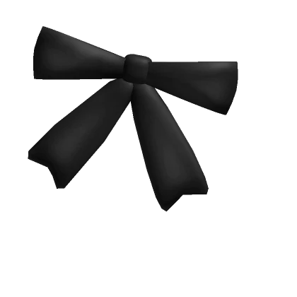 Black Kawaii Little Ribbon :3 