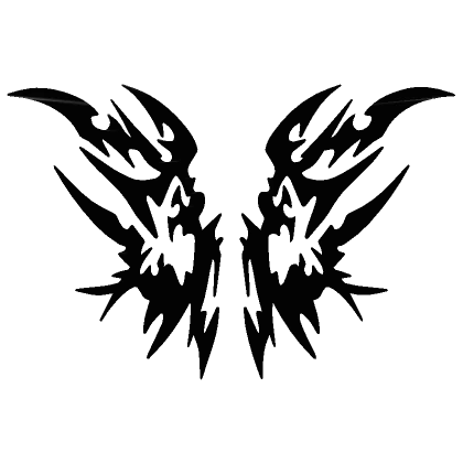 Y2K Cyber Sigil Wings (Mini)