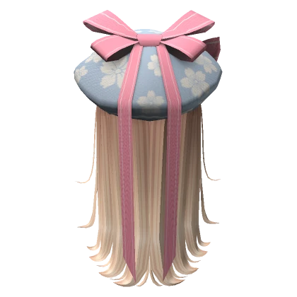 Pastel Long Beret Hair - Blonde 