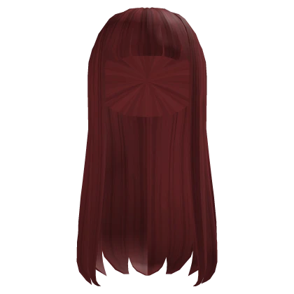 ୨୧: long red doll hair 