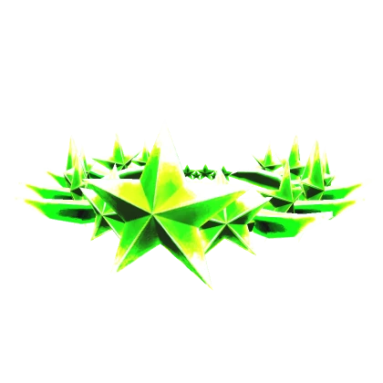 Toxic Spiky Star Crown