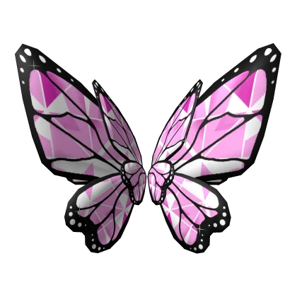 Pink Crystal Nymph Wings