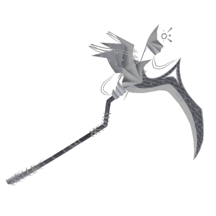 White Night Kitsune Scythe